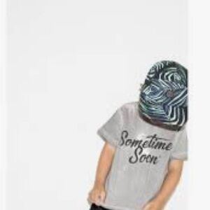 Kids Gray T-Shirt by boutique brand Sometime Soon